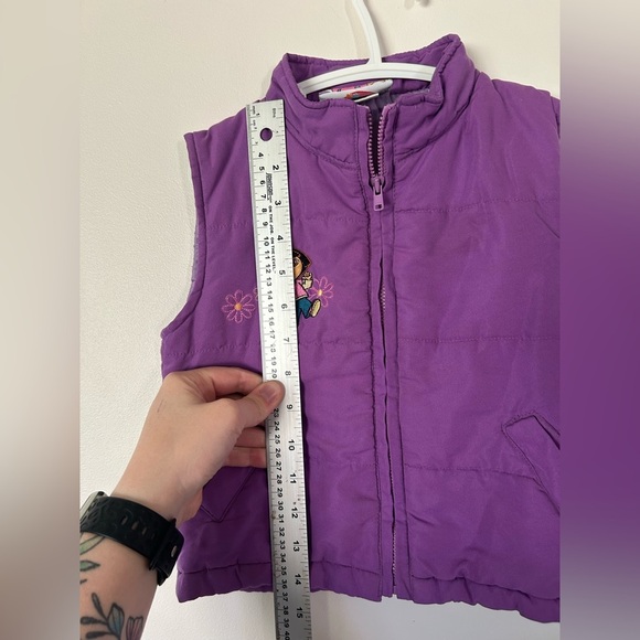Vintage Dora The Explorer Purple Vest Size 3 - Picture 2 of 7